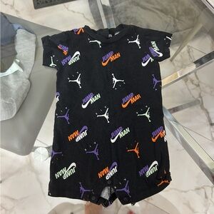 Jordan  Jumpman Baby Romper 6M